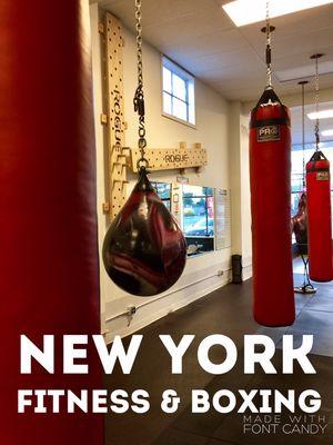 2017 New York Fitness and Boxing has a clean and modern look.