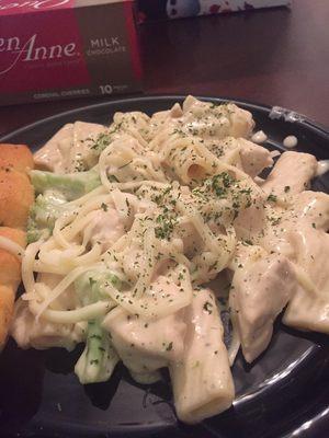 Chunky chicken Alfredo