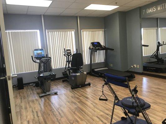 Enjoy our cozy  Wellness Center!