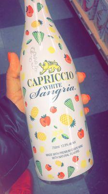 Capriccio White, Sangria