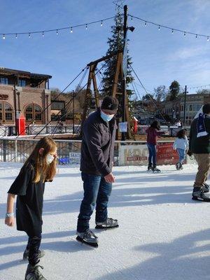 Folsom Historic District Ice Rink