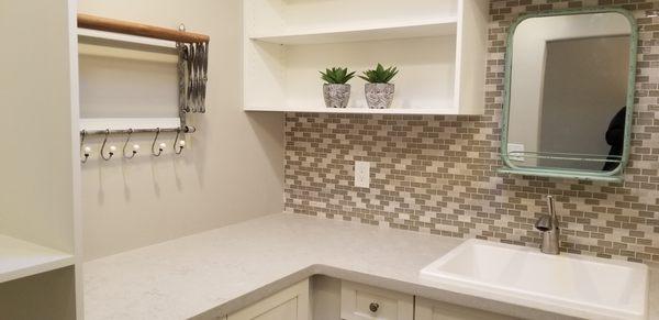 Custom laundry room