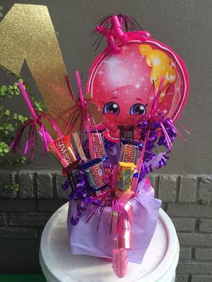 Custom Made Shopkins Party Table Centerpiece