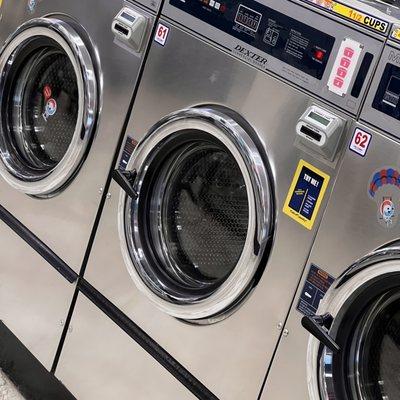 Super clean washers and dryers