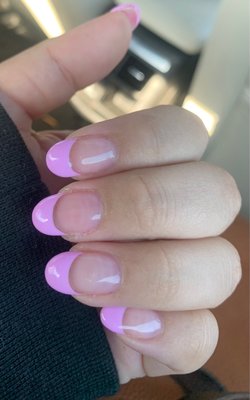 Colored tips gel/acrylic set