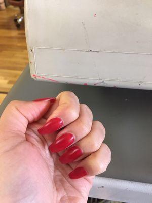 The dipping nail technique