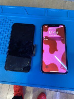 Iphone XS Max screen replacement