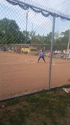 #Izabellablue at bat!