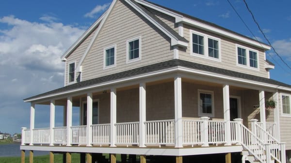 New home built on Plum Island Basin