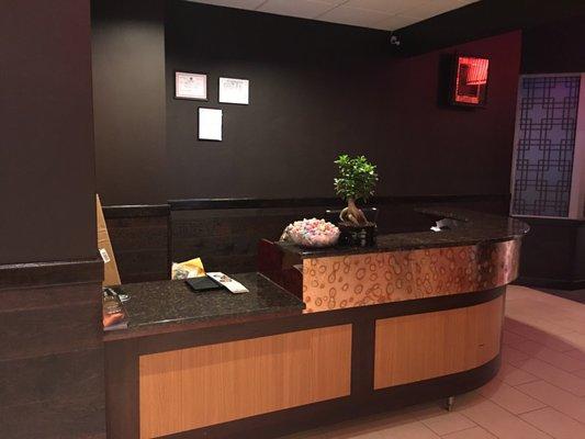 Front desk