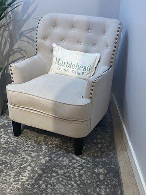 love this chair and pillow!