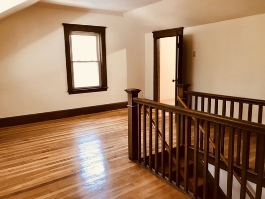 Interior craftsman home refinishing in Weymouth, MA.