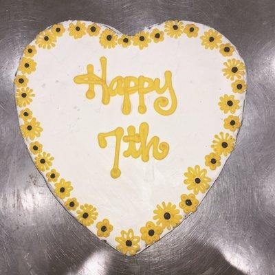 anniversary cookie cake