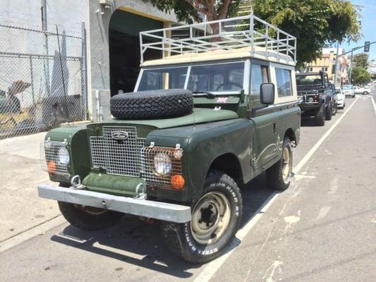 Phillipe and Jennifer have been keeping my Land Rover collection humming along the roads.