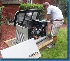 Generator Supercenter of Jax installing a client's new Generac generator!