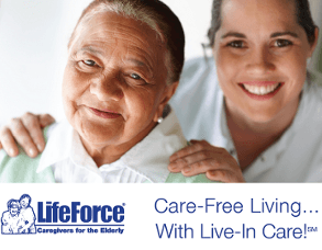 care-free living with live-in care