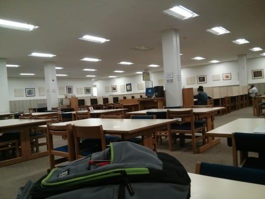 UTPA library 3rd floor