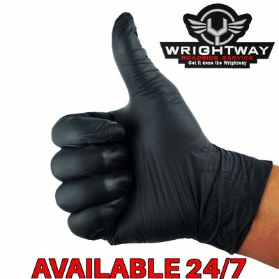 Wrightway Roadside Service technicians are equipped to provide ALL services with limited to no customer contact.(No signatures)