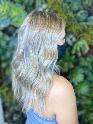 Do you see where the extensions were added? We can't either! Tape-ins are the perfect option for those who just want a little volume!