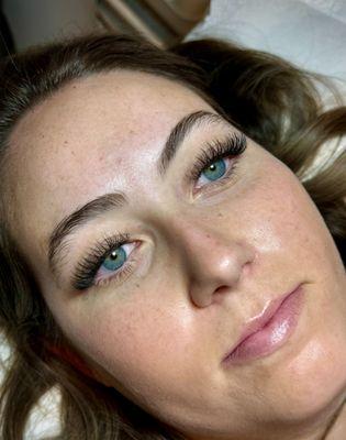 Beautiful Natural Glamour Lashes by Maria