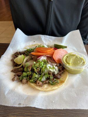 Carne asada tacos