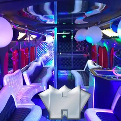 Dallas Birthday Party Limo Bus for your DFW Birthday Party Event.