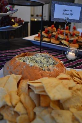 Spinach Artichoke Bread Bowl