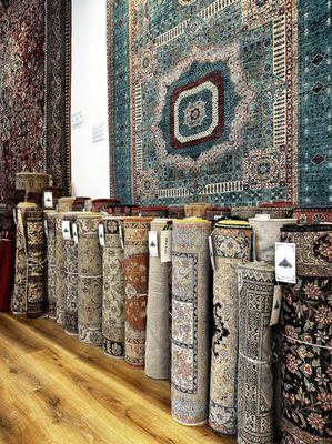 Our store sells exquisite handmade runner rugs, crafted with care and designed to add elegance to your home.