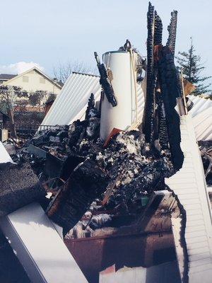 Almost 4 months since Tubbs fire and zero clean up leaving toxic material to fester next to residents.