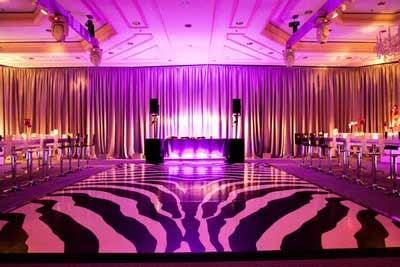 Vinyl Wrapped Dancefloor