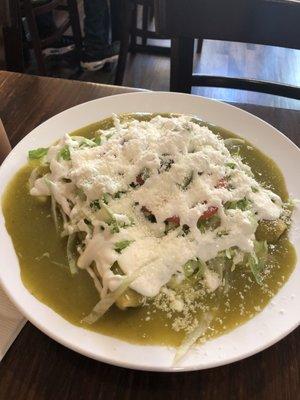 Enchiladas Verde