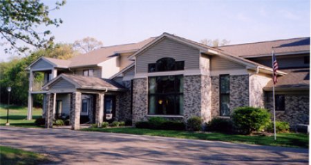 Entry area with large window to dining area.