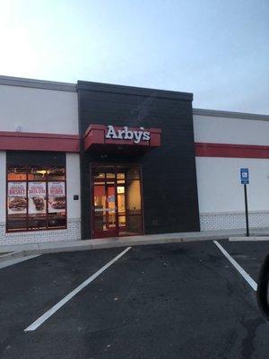 Some sort of portal that leads you into a fast food restaurant.