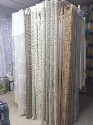 We carry a broad selection of European embroidery, linens, curtains, tablecloths and bedding.