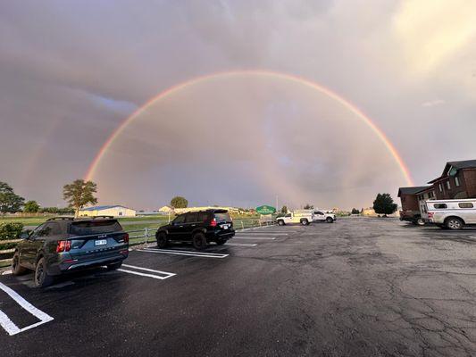 Beautiful Kansas June rainbow!