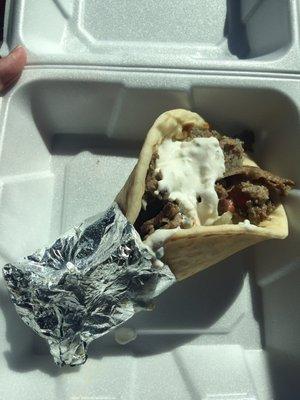 Gyro from Pita Mediterranean street food