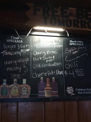 Soup Specials