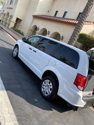 Clean wheelchair and gurney accessible vehicles.