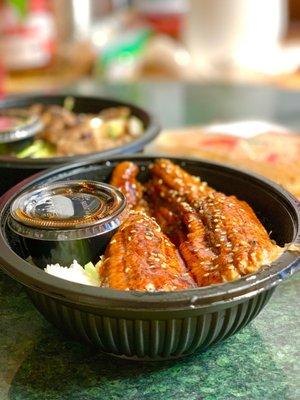 Unagi/eel rice bowl