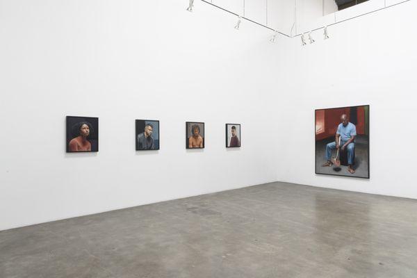 Lora Schlesinger Gallery Installation Photo: Delfin Finley "Some Things Never Change" 2017