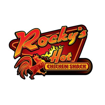 Rocky's Hot Chicken Shack logo design