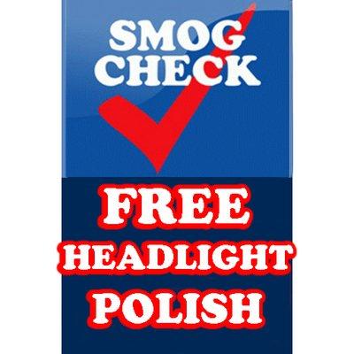 Smog Check Monterey Park Free Headlight Polish