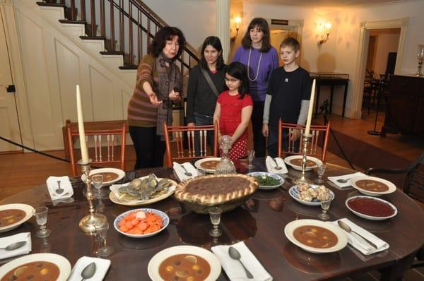 Historic Dining Room featuring Turtle Stew!