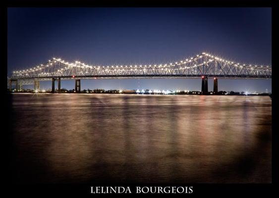 Mississippi River Bridge in New Orleans, LA