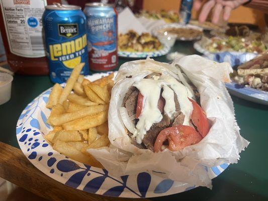 Best Gyro and fries!