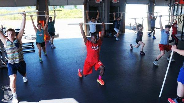 CrossFit Cervus Varsity Athlete Summer Camp 2017 - Our athletes are constantly trained with proper technique