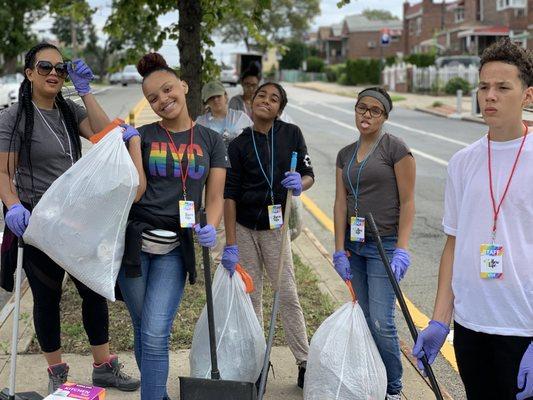 Cleaning up our community, mowing lawns of our elderly is part of being a good christian.