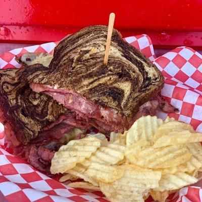 The "Black Bart" Bolton Reuben Sandwich