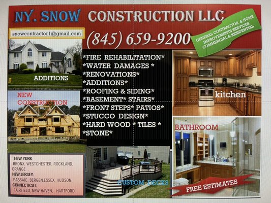 GENERAL CONTRACTOR SERVICES