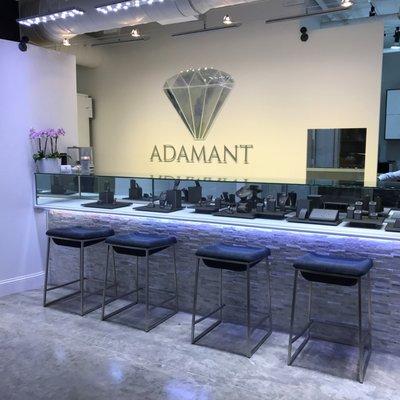 Adamant Fine Jewelry showroom